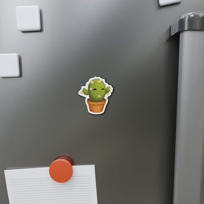 Cactus Magnets, Office Magnet Set, Cute Fridge Magnets, Magnetic Whiteboard Decor, Succulent Refrigerator Magnets, Sticky Note Magnets