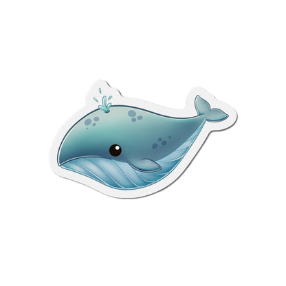 Blue Whale Die-Cut Magnets - Ocean Lover