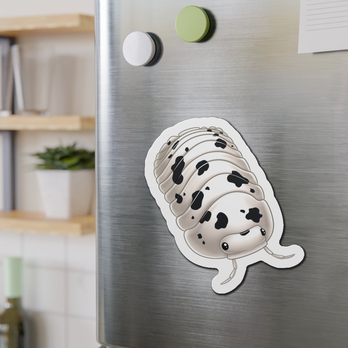 Dairy Cow Isopod Die-Cut Magnets - Insect Lover