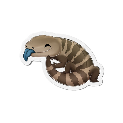 Blue Tongue Skink Die-Cut Magnets - Reptile Lover, Animal Magnets, Fridge Decor, Cute Reptile Gift, Herpetologist Magnet, Unique Pet Lover