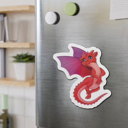 Red Dragon Die-Cut Magnets