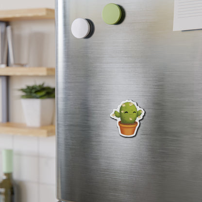 Cactus Magnets, Office Magnet Set, Cute Fridge Magnets, Magnetic Whiteboard Decor, Succulent Refrigerator Magnets, Sticky Note Magnets