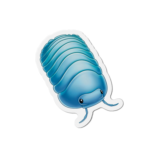 Blue Isopod Die-Cut Magnets - Insect Lover