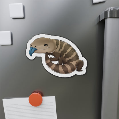 Blue Tongue Skink Die-Cut Magnets - Reptile Lover, Animal Magnets, Fridge Decor, Cute Reptile Gift, Herpetologist Magnet, Unique Pet Lover